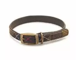 Barbour Tartan Dog Collar