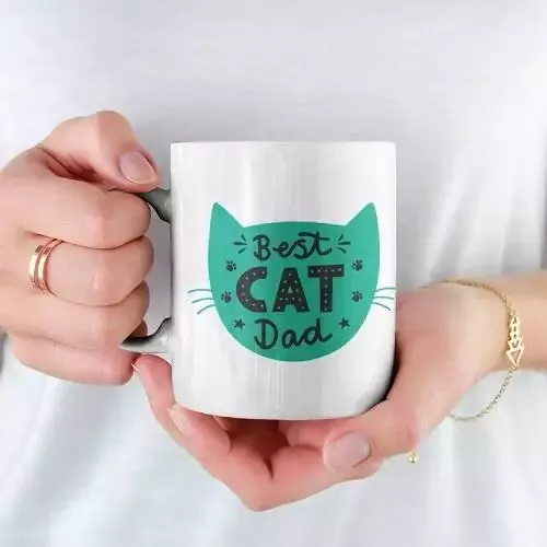 Best Cat Dad Mug