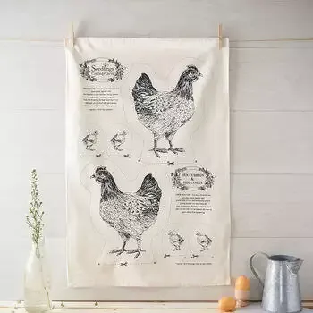 Chicken Tea Towel