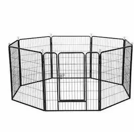 PawHut Heavy Duty 8 Panel Dog Play Pen