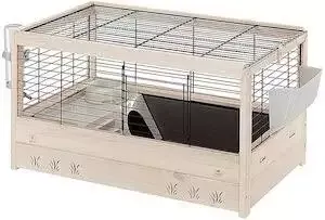 Ferplast FSC Wooden Rabbit Cage ARENA 80
