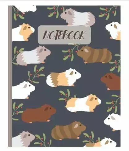 Guinea Pigs Lined Notebook