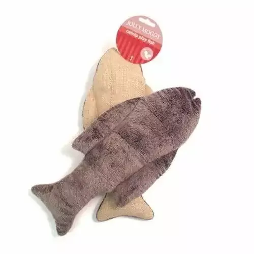 Jolly Moggy Catnip Play Fish