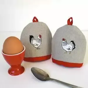 Mr And Mrs Chicken Egg Cosies