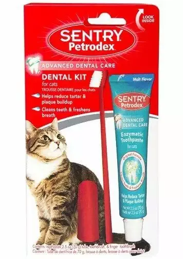 Sentry Petrodex Dental Kit for Cats