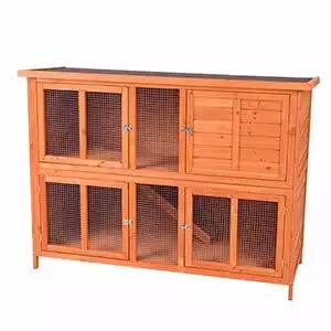 Pets at Home Bluebell Hideaway Guinea Pig Hutch 5ft