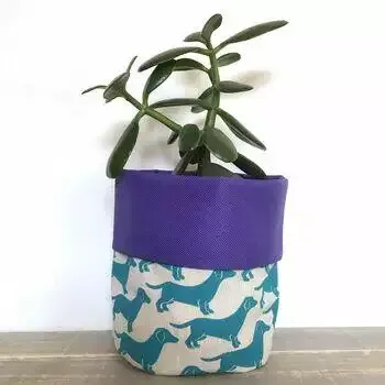 Sausage Dog Planter Pot