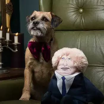 Boris & Trump Political Dog Toys