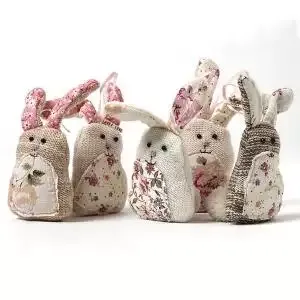 Knitted Rabbit Decorations