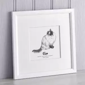 Custom Watercolour Pet Portrait