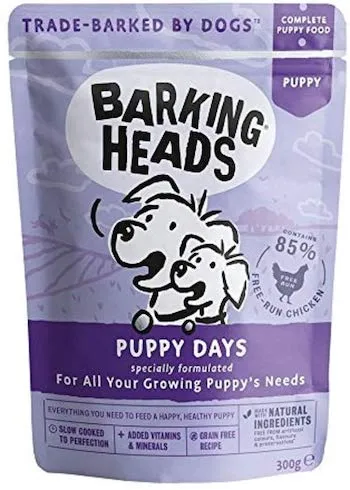 Barking Heads Wet Dog Food For Puppies