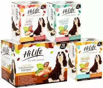 HiLife It's Only Natural Wholesome Dog Food Hamper